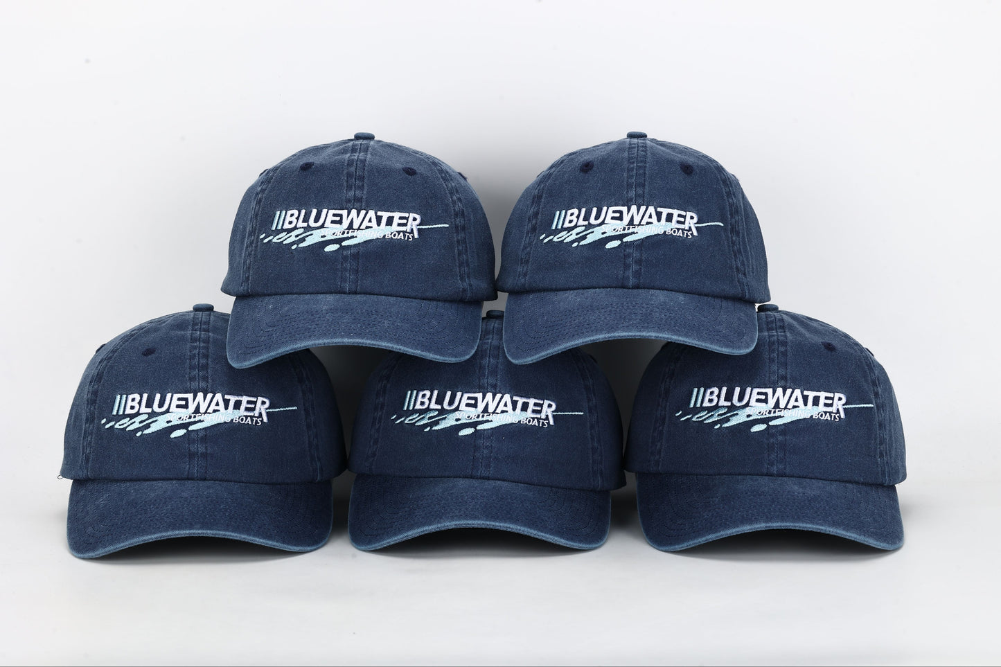 *NEW* Bluewater Dad Hat - Washed Navy Blue