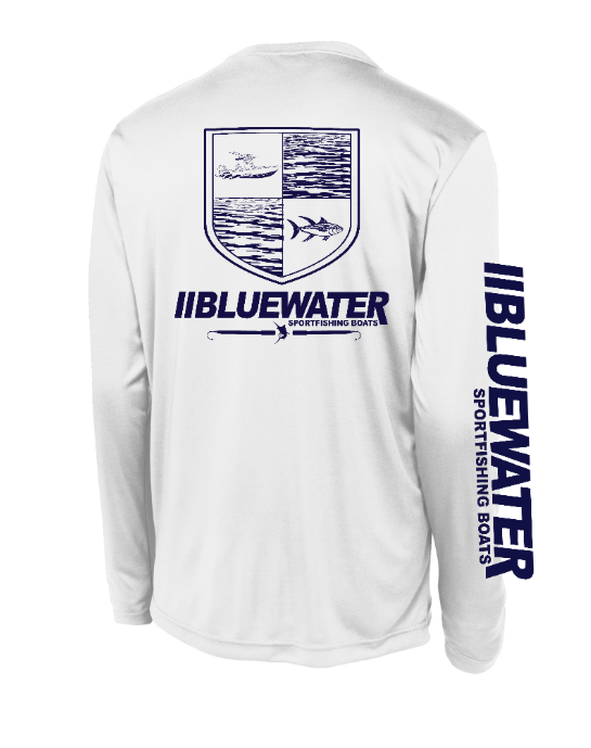 NEW Long-Sleeve Performance Fishing Shirt - White