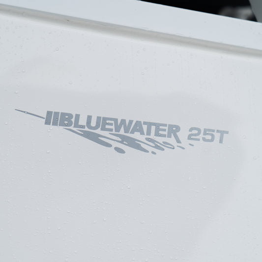 Bluewater 12" Vinyl Console Decals (Great for Cars/Trucks)