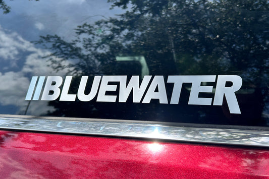 Bluewater Vinyl Truck Decals - 13"x 2"
