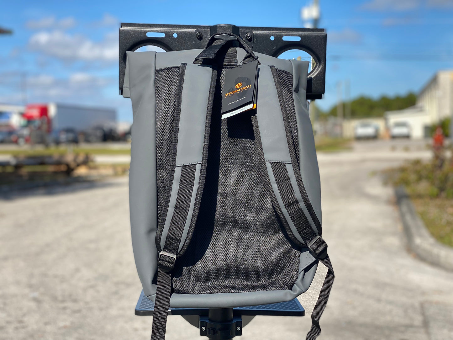 Custom Outdoor-Ready Backpack with Roll-Top and 20L Capacity