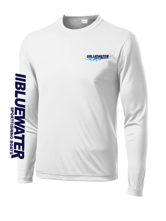 NEW Long-Sleeve Performance Fishing Shirt - White